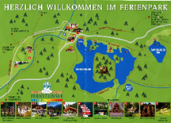Le plan des lacs Fernsteinsee & Samerangersee